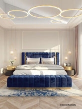 Trueliving  design Light masterbed Laminated Finish & PU Finish 6Ft *6Ft *1Ft